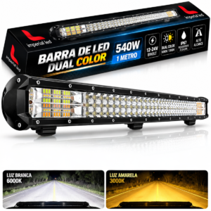 BARRA DE LED 1 METRO 540W MUITO FORTE BIVOLT