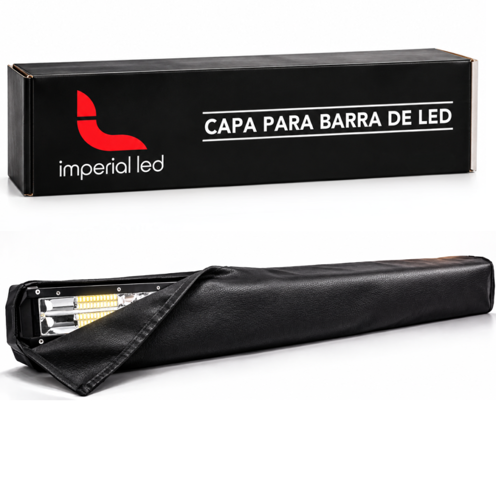 CAPA PROTETORA PARA BARRA DE LED RETA ESCOLHA SUA MEDIDA