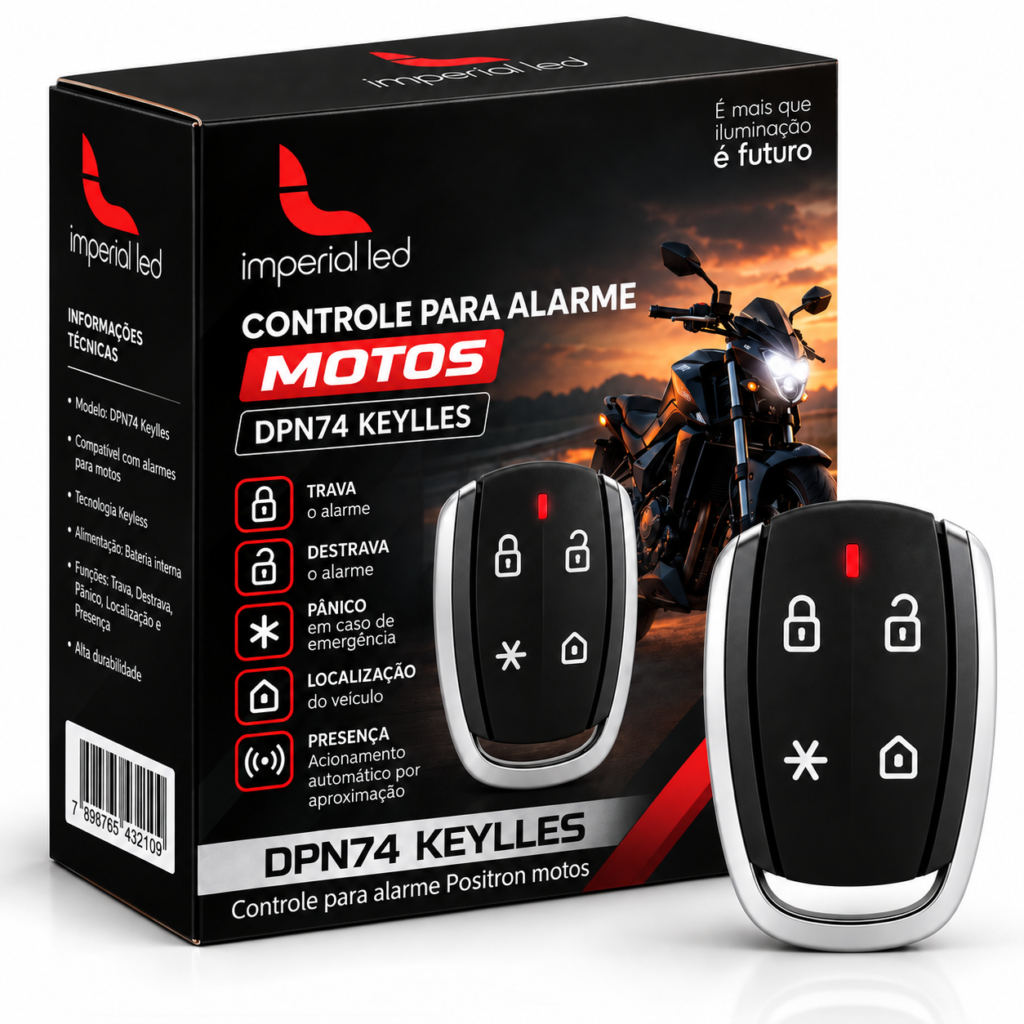 CONTROLE PARA POSITRON PRESENÇA DPN74 PX360BT FX360 KEYLESS